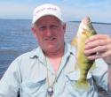 Ontario Perch Fishing 12" Jim W: Lake of the Woods fishing Perch
